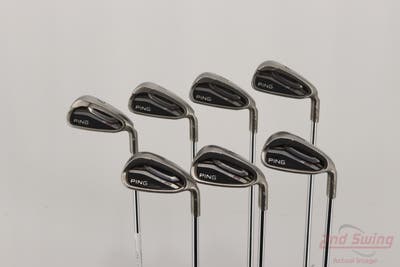 Ping G25 Iron Set 4-PW Ping CFS Distance Steel Stiff Right Handed White Dot +3/4"