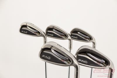 Ping G25 Iron Set 5-9 Iron Ping CFS Steel Regular Right Handed Silver Dot +1 1/2"