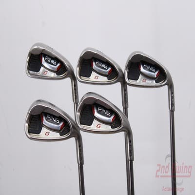 Ping G20 Iron Set 7-GW Ping TFC 169I Graphite Stiff Right Handed Black Dot 37.5in