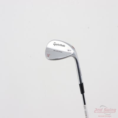 TaylorMade Milled Grind Satin Chrome Wedge Sand SW 58° 11 Deg Bounce SB True Temper Dynamic Gold Steel Wedge Flex Right Handed 35.5in