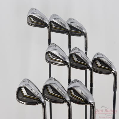 TaylorMade Rocketbladez Max Iron Set 4-PW GW SW TM RBZ Matrix Ozik Program 55 Graphite Regular Right Handed +1/2"