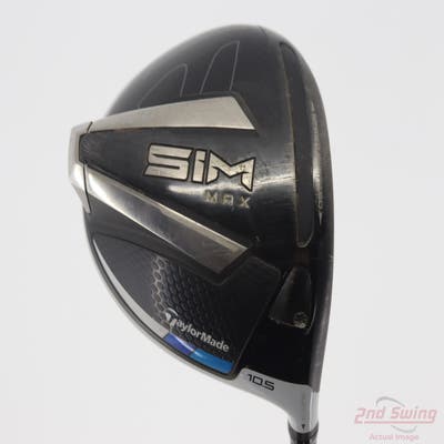 TaylorMade SIM MAX Driver 10.5° Graphite Design Tour AD IZ-6 Graphite Stiff Right Handed 45.0in