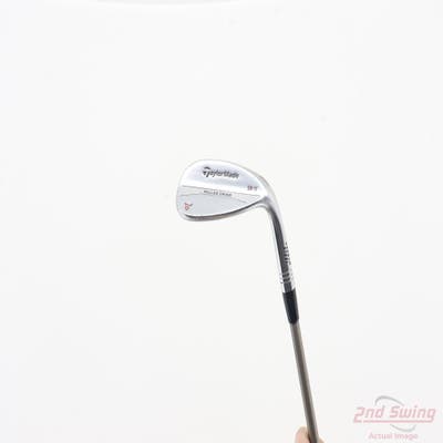 TaylorMade Milled Grind Satin Chrome Wedge Lob LW 58° 11 Deg Bounce SB Aerotech SteelFiber i80 Graphite Regular Right Handed 36.0in