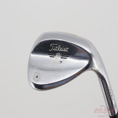 Titleist Vokey SM7 Tour Chrome Wedge Lob LW 58° 12 Deg Bounce D Grind FST KBS Tour Steel Wedge Flex Right Handed 35.0in