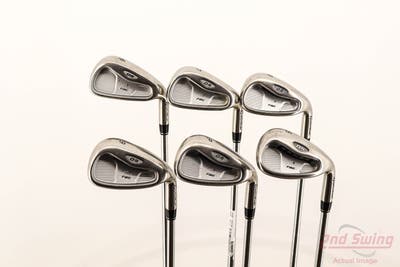 TaylorMade Rac OS Iron Set 6-PW SW TM Lite Metal Steel Stiff Right Handed +1/4"