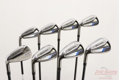 TaylorMade Speedblade Iron Set 4-GW TM Velox-T Graphite Steel Regular Left Handed -1/4"