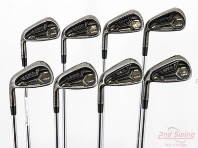 Adams Idea Pro Black CB2 Iron Set 4-GW Project X Rifle Steel Uniflex Left Handed STD