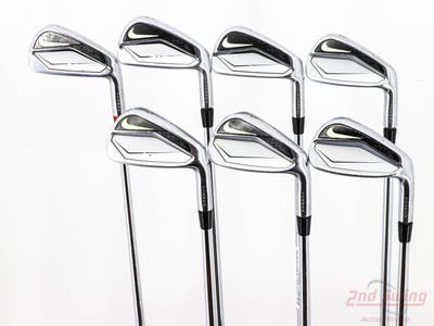 Nike Vapor Pro Combo Iron Set 5-PW AW Stock Steel Shaft Steel Stiff Right Handed +1"