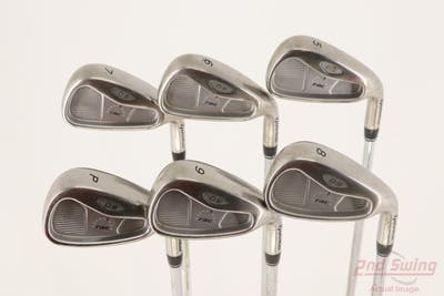 TaylorMade Rac OS 2005 Iron Set 5-PW Stock Steel Regular Right Handed +1/2"