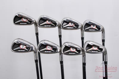 TaylorMade 2009 Burner Iron Set 4-PW AW TM Reax 65 Graphite Regular Right Handed 38.5in