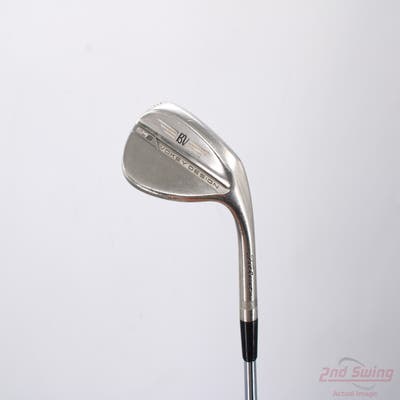 Titleist Vokey SM8 Brushed Steel Wedge Lob LW 58° 12 Deg Bounce D Grind True Temper AMT White X100 Steel X-Stiff Right Handed 35.25in