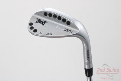 PXG 0311T Zulu Chrome Wedge Lob LW 58° 7 Deg Bounce Dynamic Gold Tour Issue S400 Steel Stiff Right Handed 36.0in