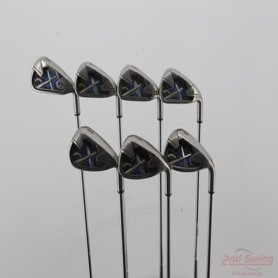 Callaway Fusion Wide Sole Iron Set 6-PW AW SW Callaway Fusion Wide Sole Grap Steel Regular Right Handed STD