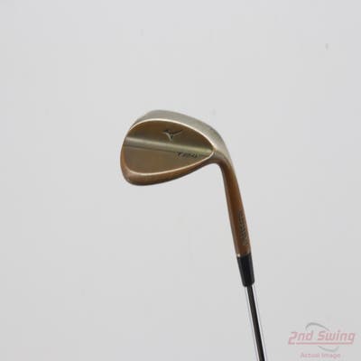 Mizuno T24 Denim Copper Wedge Lob LW 58° 10 Deg Bounce V Grind Dynamic Gold Tour Issue S400 Steel Wedge Flex Right Handed 35.0in