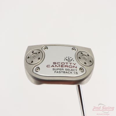 Titleist Scotty Cameron Super Select Fastback 1.5 Putter Steel Right Handed 34.0in