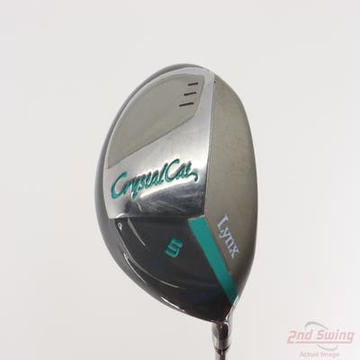 Lynx Crystal Cat Fairway Wood 5 Wood 5W Callaway Stock Graphite Graphite Ladies Right Handed 41.25in