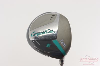 Lynx Crystal Cat Fairway Wood 5 Wood 5W Callaway Stock Graphite Graphite Ladies Right Handed 41.25in