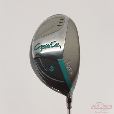 Lynx Crystal Cat Fairway Wood 3 Wood 3W Stock Graphite Shaft Graphite Ladies Right Handed 42.0in