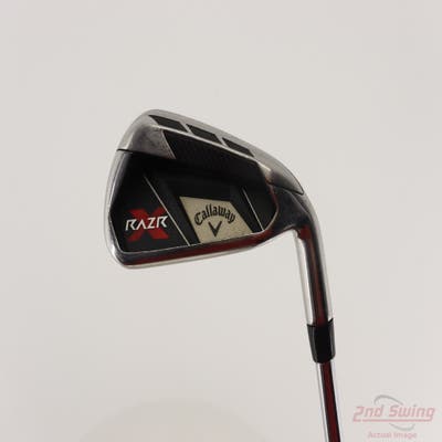 Callaway Razr X Single Iron 6 Iron Dynamic Gold AMT S300 Steel X-Stiff Right Handed 37.25in