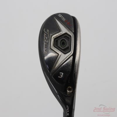Titleist 915 Hd Hybrid 3 Hybrid 20.5° Aldila Rogue Black 85 Graphite Stiff Right Handed 40.25in