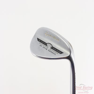 TaylorMade Tour Preferred Satin Chrome EF Wedge Lob LW 58° 13 Deg Bounce FST KBS Wedge Steel Wedge Flex Right Handed 36.0in