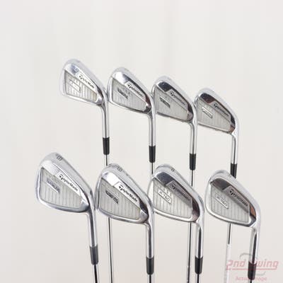 TaylorMade P760 Iron Set 4-PW AW Stock Steel Shaft Steel Stiff Right Handed STD