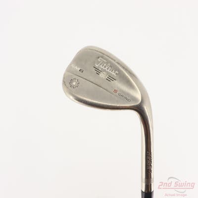 Titleist Vokey SM6 Steel Grey Wedge Lob LW 58° 10 Deg Bounce S Grind SM6 BV Steel Wedge Flex Right Handed 35.25in