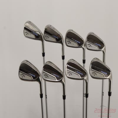 Callaway Paradym Ai Smoke Iron Set 6-PW AW GW SW Aldila Ascent PL 50 Graphite Senior Right Handed -1"