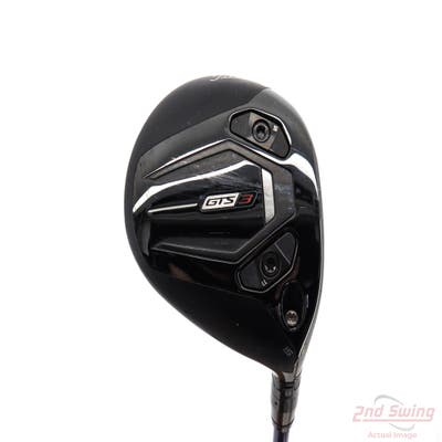 Titleist GTS3 Fairway Wood 3 Wood 3W 15° Fujikura Ventus TR Blue Velocore 6 Graphite Stiff Right Handed 43.5in