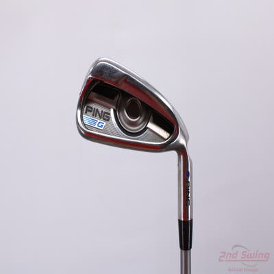 Ping 2016 G Single Iron 6 Iron TFC 59 Accuracy Graphite Regular Right Handed Purple dot 35.5in
