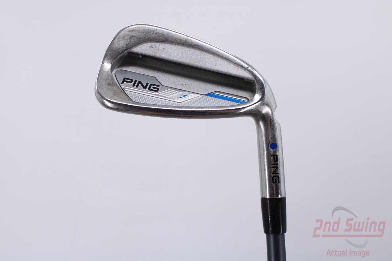 Ping 2015 i Single Iron 8 Iron Ping CFS Distance Graphite Regular Right Handed Blue Dot 36.5in