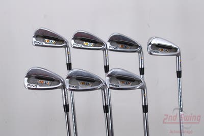 Ping S57 Iron Set 4-PW True Temper Dynamic Gold S300 Steel Stiff Right Handed Yellow Dot 38.5in