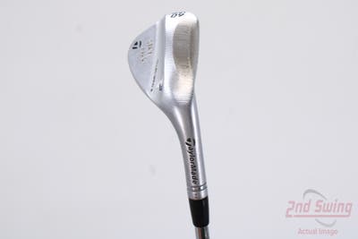 TaylorMade Milled Grind 3 Raw Chrome Wedge Lob LW 60° 8 Deg Bounce Project X LZ 6.5 Steel X-Stiff Right Handed 35.25in