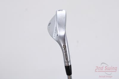TaylorMade Milled Grind 3 Raw Chrome Wedge Gap GW 50° 9 Deg Bounce Project X LZ 6.5 Steel X-Stiff Right Handed 36.0in