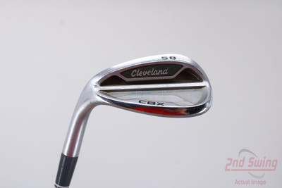 Cleveland CBX Wedge Lob LW 58° 10 Deg Bounce Nippon NS Pro Modus 3 Tour 105 Steel Stiff Left Handed 35.0in