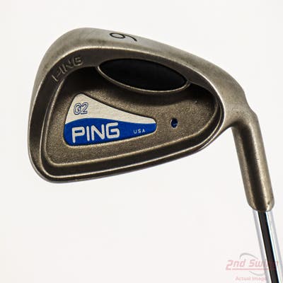 Ping G2 Single Iron 6 Iron True Temper Steel Regular Right Handed Blue Dot 37.25in