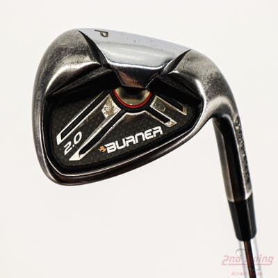 TaylorMade Burner 2.0 Single Iron Pitching Wedge PW Stock Steel Shaft Steel Stiff Right Handed 35.5in
