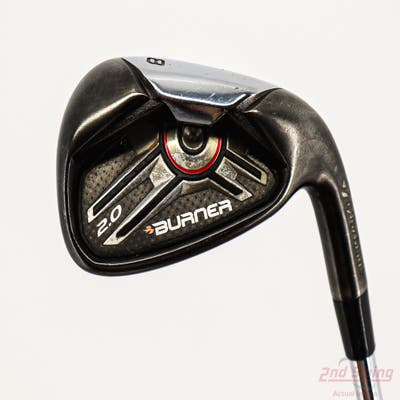 TaylorMade Burner 2.0 Single Iron 8 Iron Stock Steel Shaft Steel Stiff Right Handed 36.25in