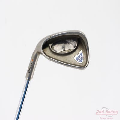 Ping G5 Single Iron 4 Iron Stock Steel Shaft Steel Stiff Left Handed Orange Dot 38.25in