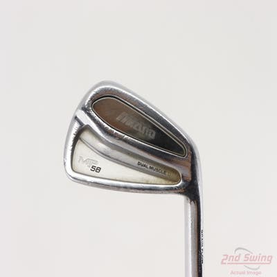 Mizuno MP 58 Single Iron 6 Iron Project X Rifle 5.5 Steel Regular Right Handed 37.5in