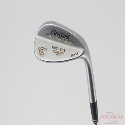 Cleveland 2012 588 Chrome Wedge Lob LW 60° 12 Deg Bounce True Temper Tour Concept Steel Wedge Flex Right Handed 35.25in