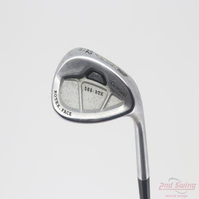 Cleveland 588 RTX CB Satin Chrome Wedge Gap GW 52° 10 Deg Bounce R Grind Cleveland ROTEX Wedge Steel Wedge Flex Right Handed 35.75in