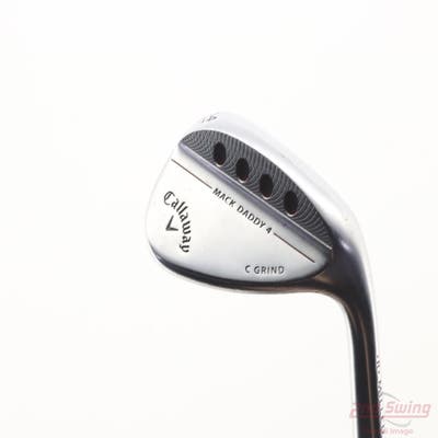 Callaway Mack Daddy 4 Chrome Wedge Sand SW 54° 8 Deg Bounce C Grind Dynamic Gold Tour Issue S200 Steel Wedge Flex Right Handed 36.0in