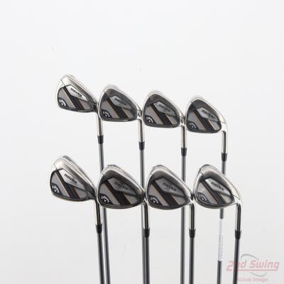Callaway Mavrik Iron Set 4-PW GW Project X Catalyst 65 Graphite Regular Right Handed -1/2"