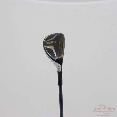 TaylorMade SIM MAX Hybrid 4 Hybrid 22° Fujikura Ventus Blue 5 Graphite Senior Right Handed 40.5in