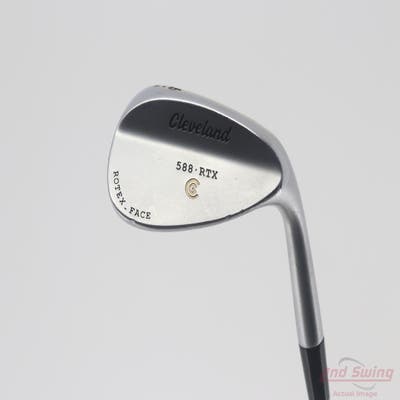 Cleveland 588 RTX Satin Chrome Wedge Sand SW 56° 14 Deg Bounce Cleveland ROTEX Wedge Steel Wedge Flex Right Handed 35.75in