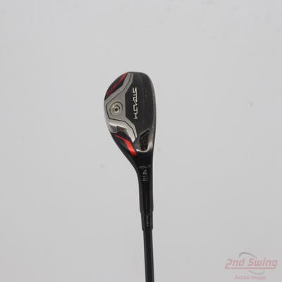 TaylorMade Stealth Plus Rescue Hybrid 4 Hybrid 22° Project X HZRDUS Smoke Red RDX 80 Graphite Regular Right Handed 39.75in