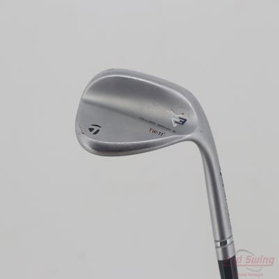 TaylorMade Milled Grind 3 Raw Chrome Wedge Lob LW 60° 11 Deg Bounce TW Project X 5.5 Steel Regular Right Handed 35.0in