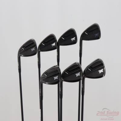 PXG 0211 XCOR2 Xtreme Dark Iron Set 5-PW GW Mitsubishi MMT 50 Graphite Ladies Left Handed -3/4"