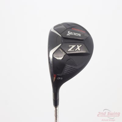 Srixon ZX MK II Fairway Wood 3 Wood 3W 15° Project X HZRDUS Smoke Red RDX 60 Graphite Stiff Left Handed 43.5in
